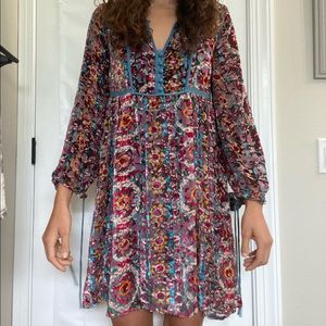 Gorgeous felt Anthropologie dress